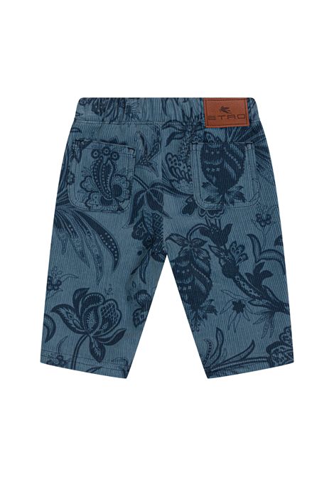 Pantaloni con stampa ETRO KIDS | GZ6330 V0197623BL